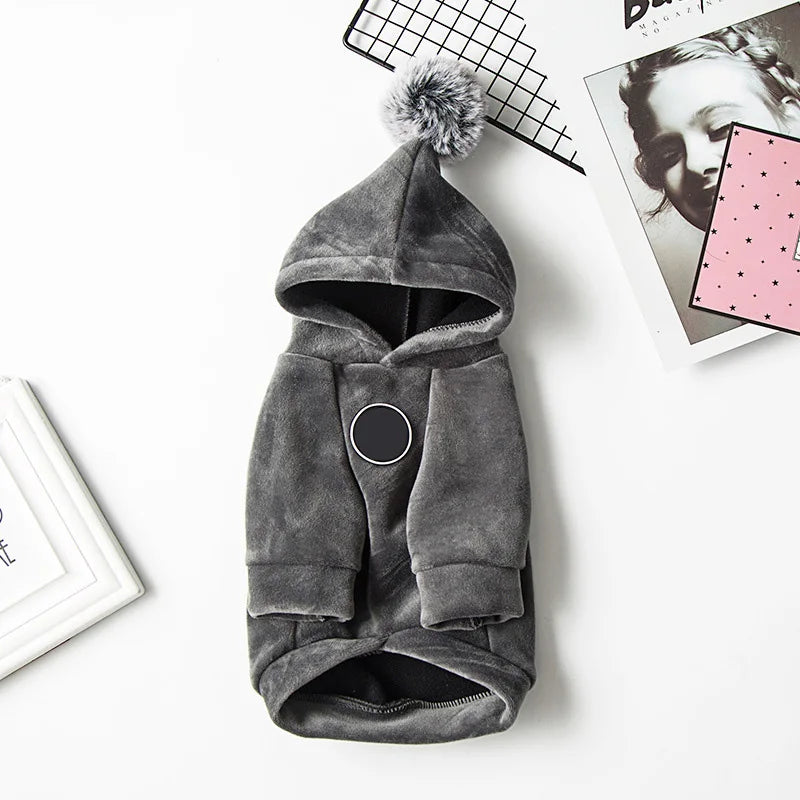 Winter Warm Hooded Coat