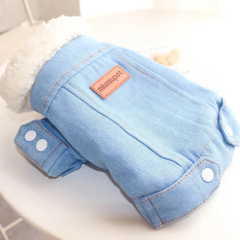 Denim Winter Warm Jacket