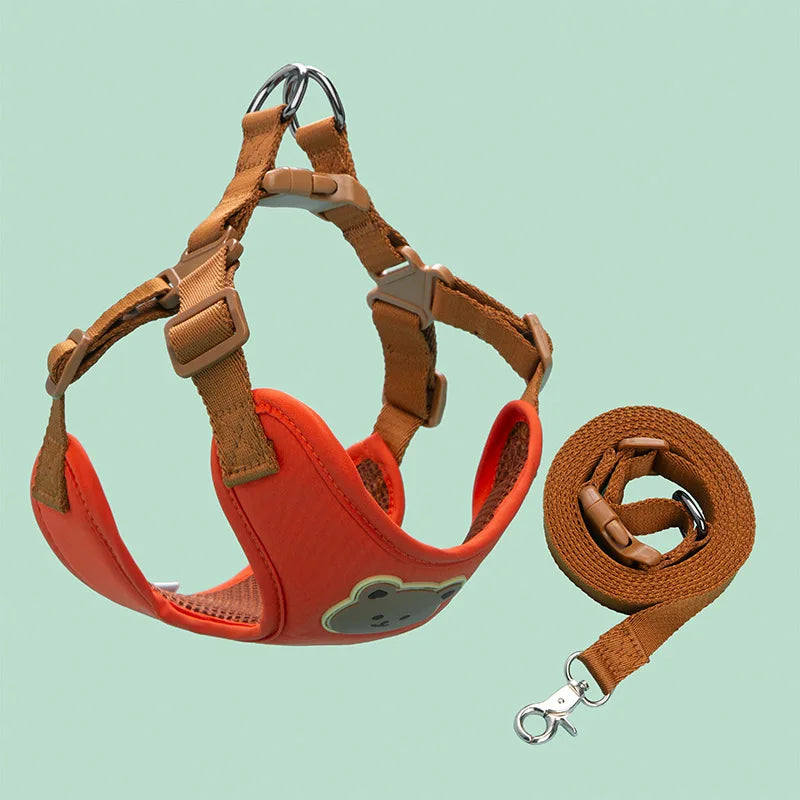 Harness Leash Set Small Medium Dog Cat