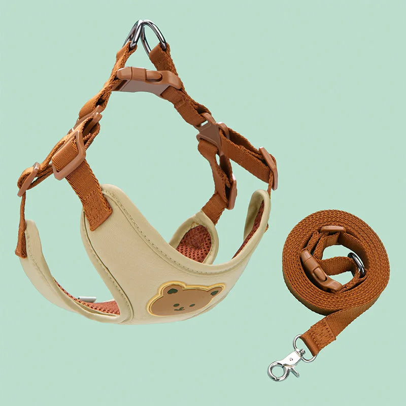 Harness Leash Set Small Medium Dog Cat