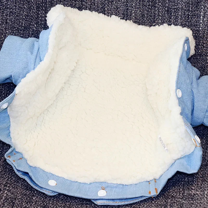 Denim Winter Warm Jacket