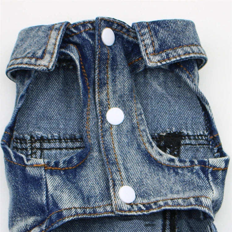 Denim Jacket Towable Sleeveless