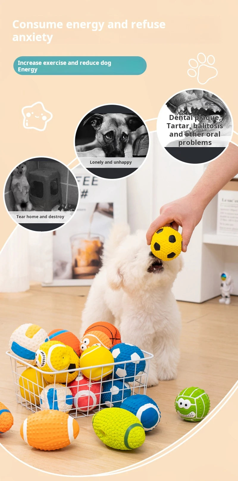 Squeaky Rubber Toys