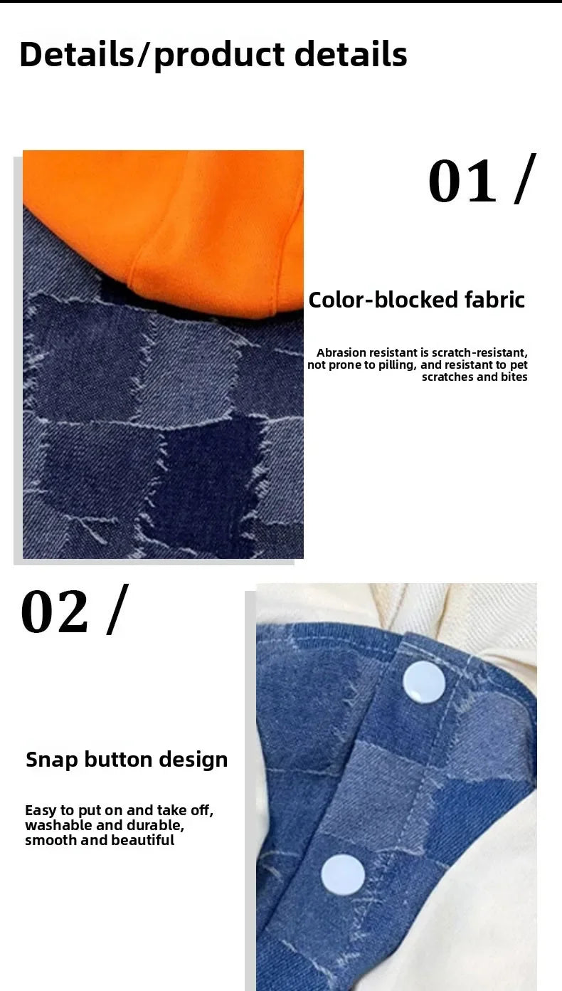 Denim Hooded Jacket