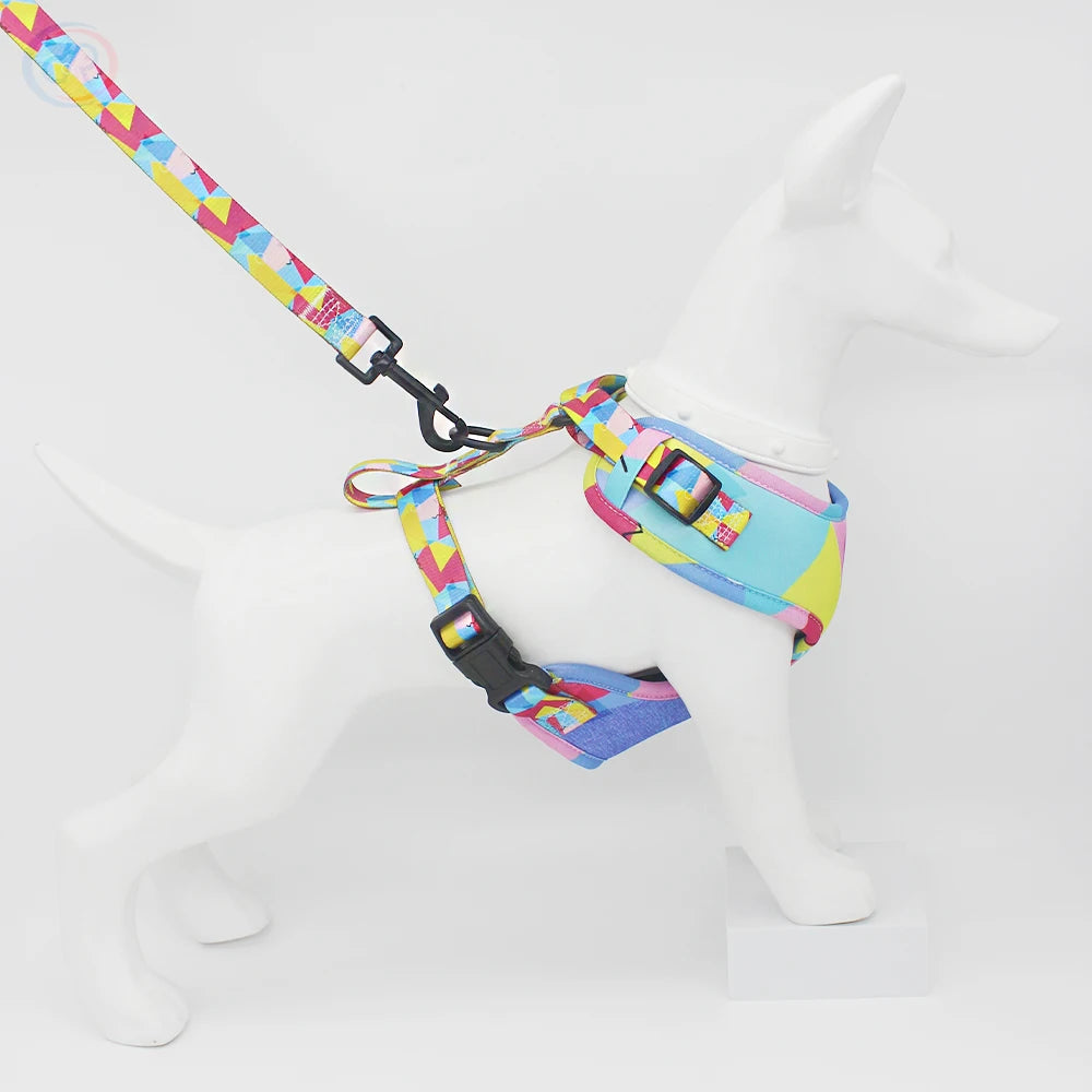 Polyester Memphis Style Harness Set