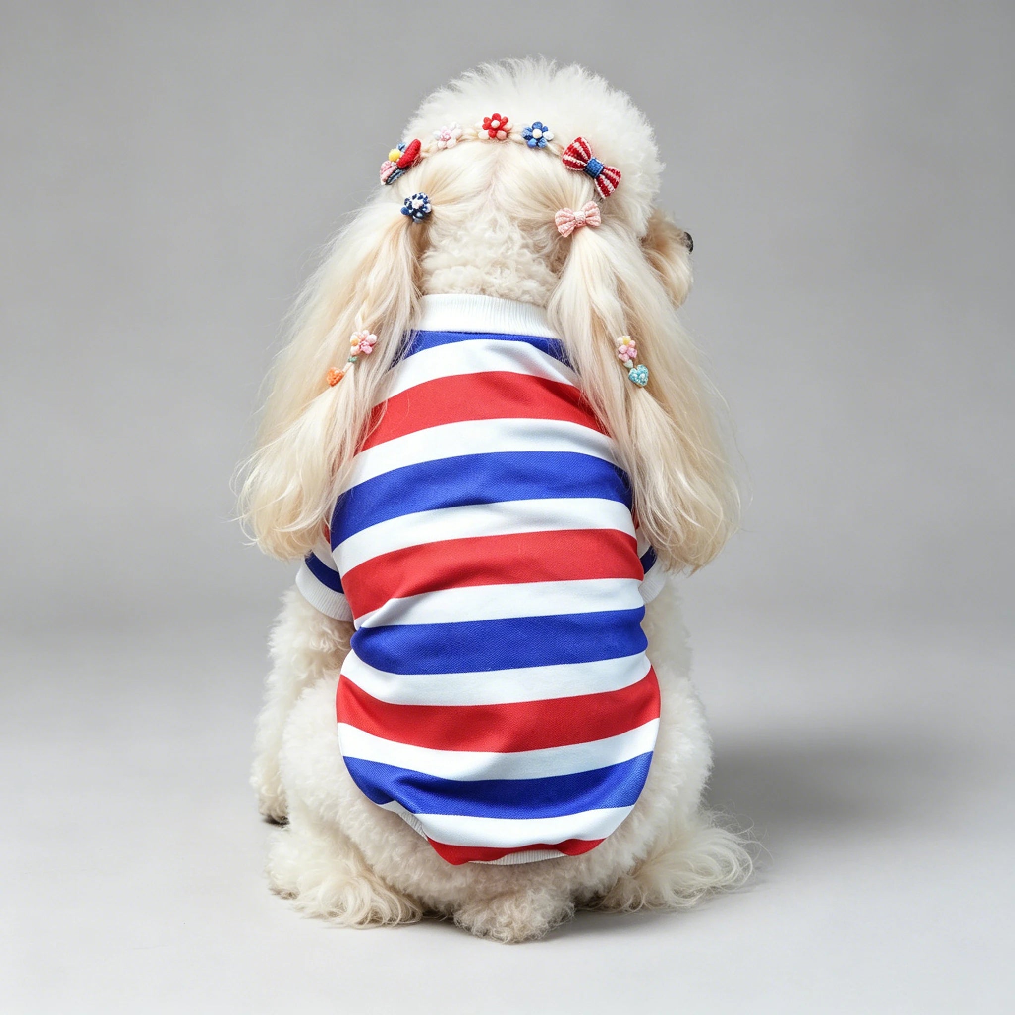 Fashionable Striped Hoodie