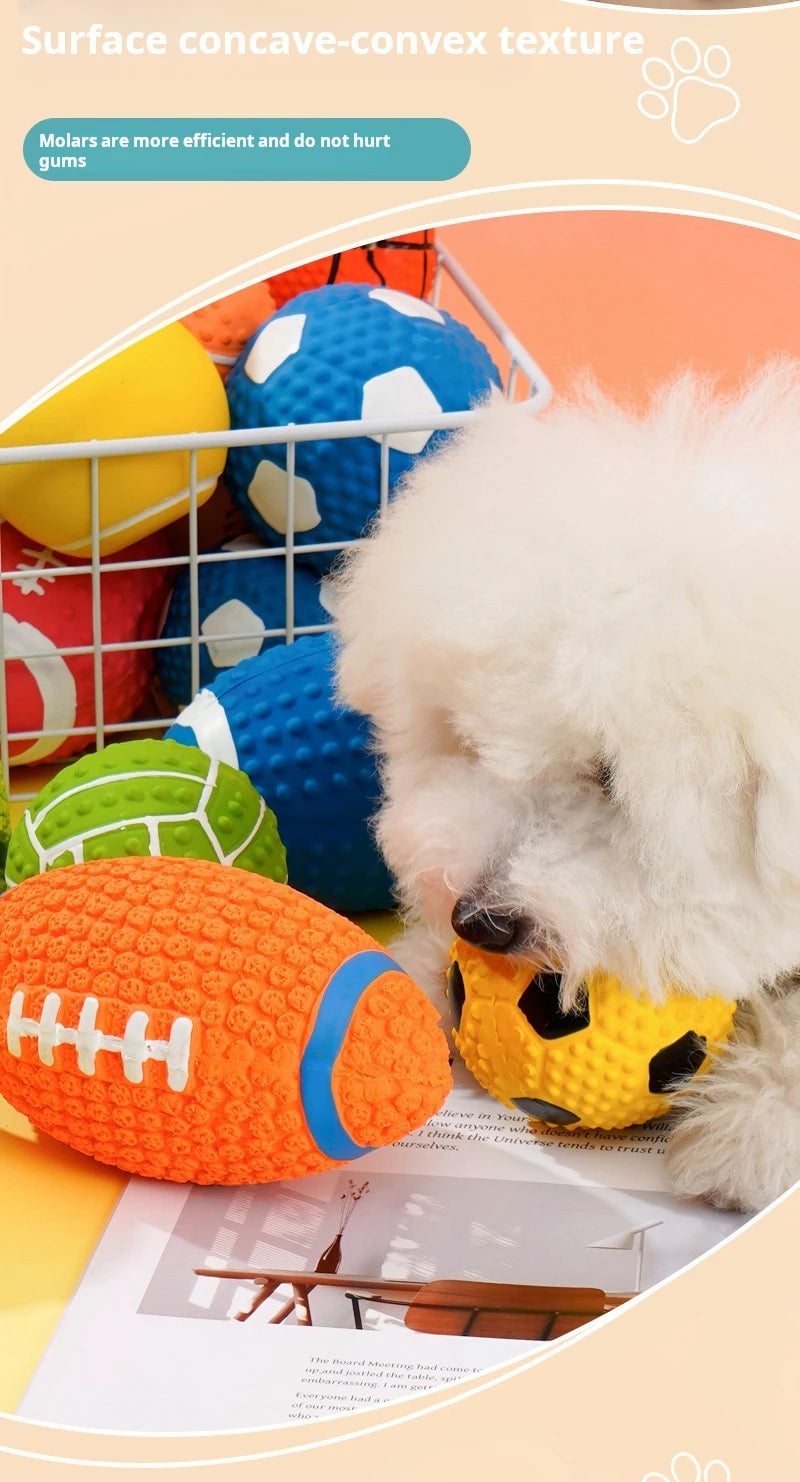Squeaky Rubber Toys