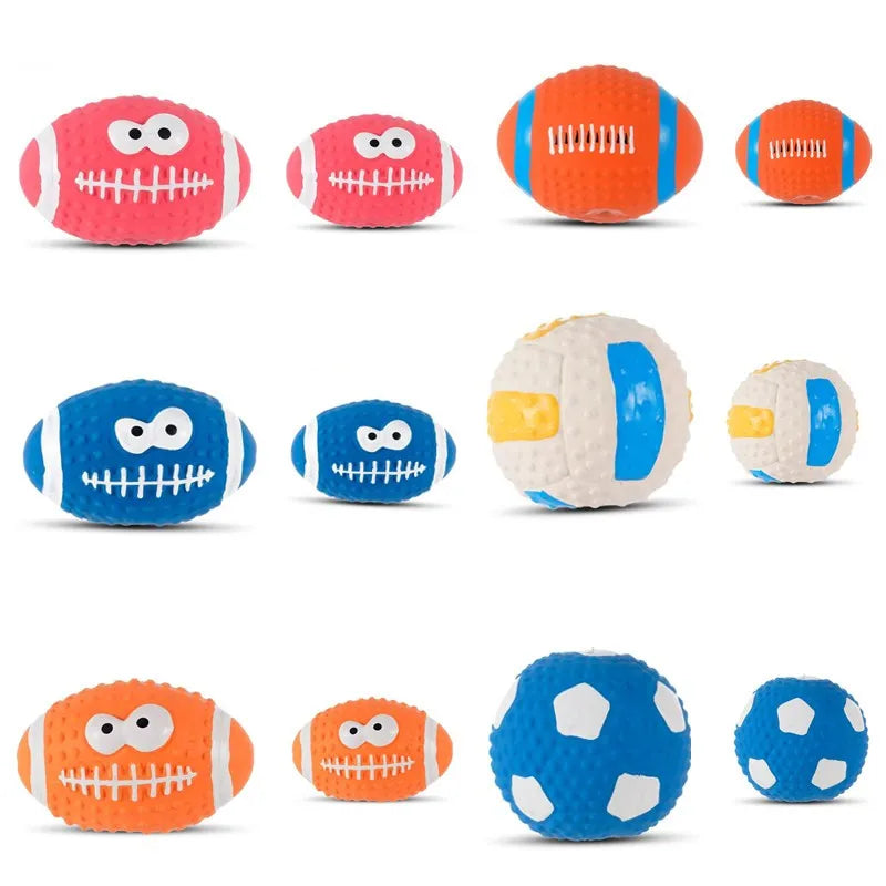 Squeaky Rubber Toys