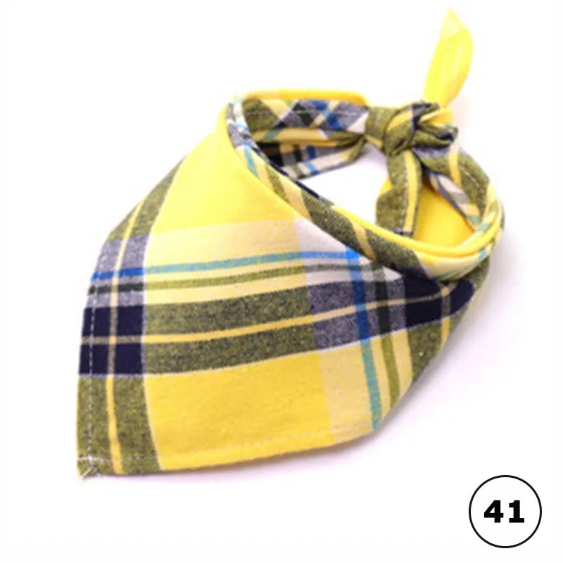 Plaid Cotton Bandana