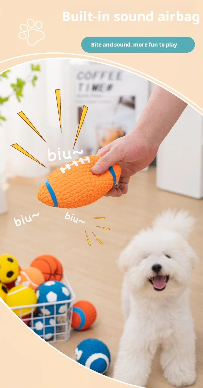 Squeaky Rubber Toys