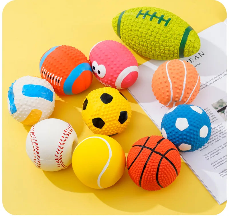 Squeaky Rubber Toys