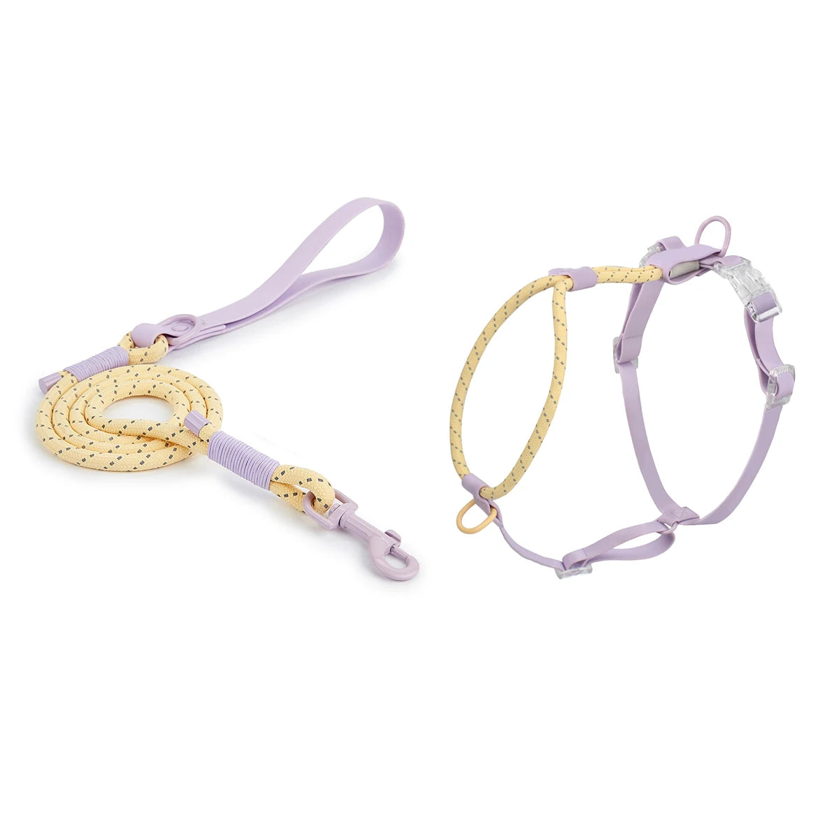 Small And Medium Harness Reflective Nylon Leashes