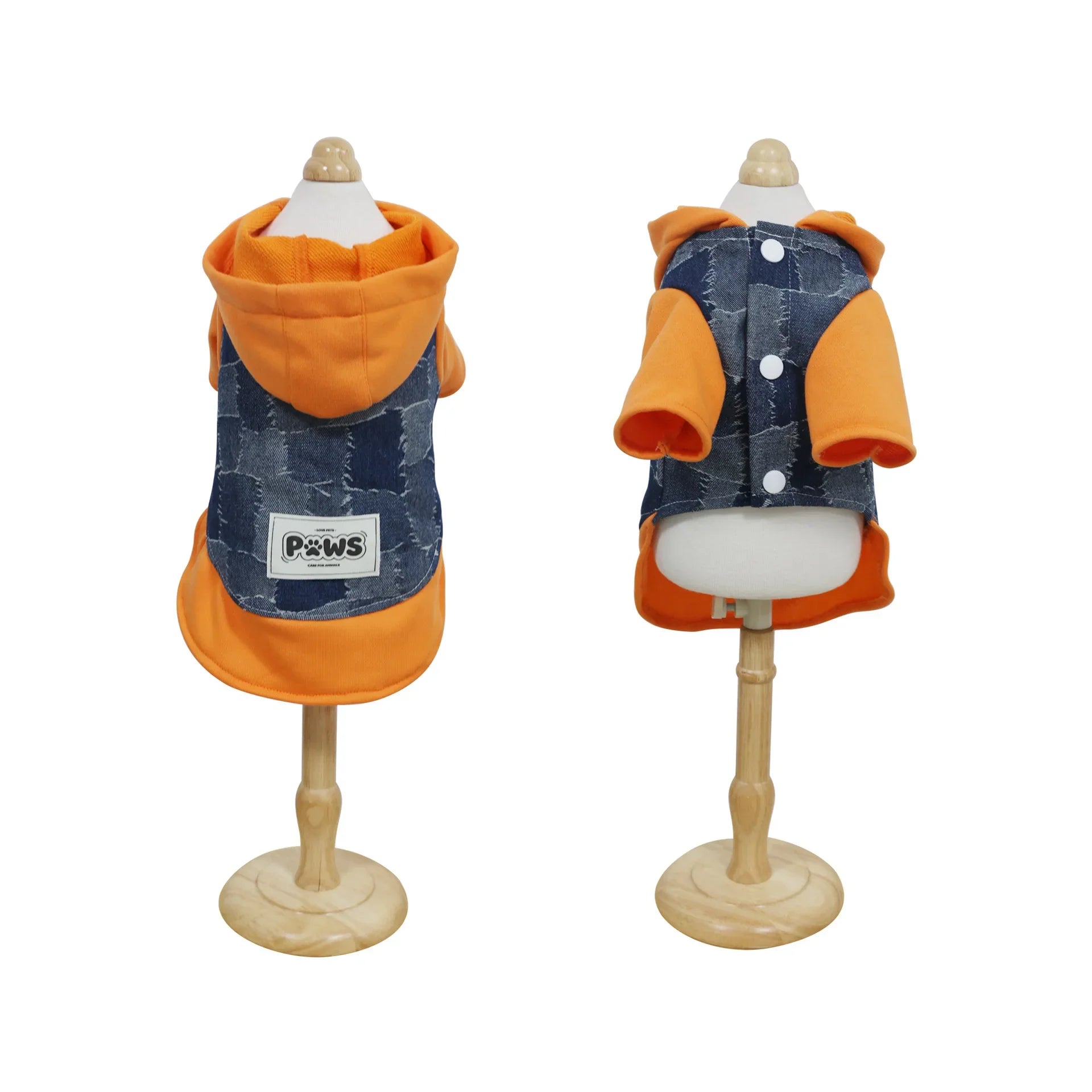 Denim Hooded Jacket