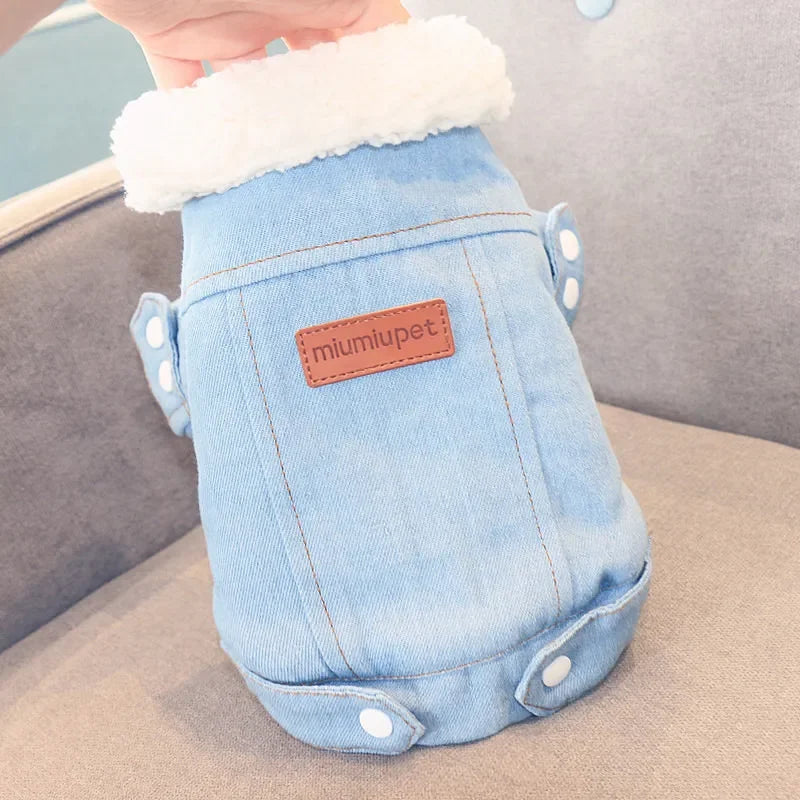 Denim Winter Warm Jacket