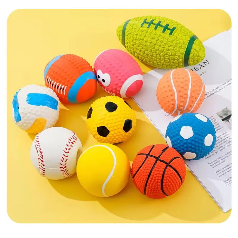Squeaky Rubber Toys