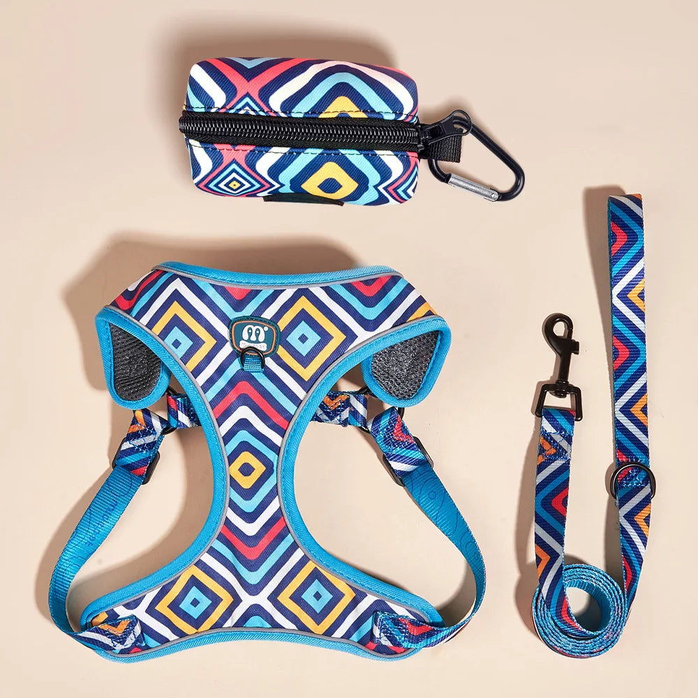Set Love Heart Adjustable Harness