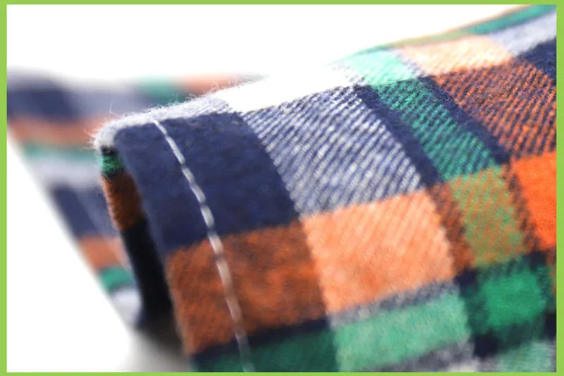 Plaid Cotton Bandana
