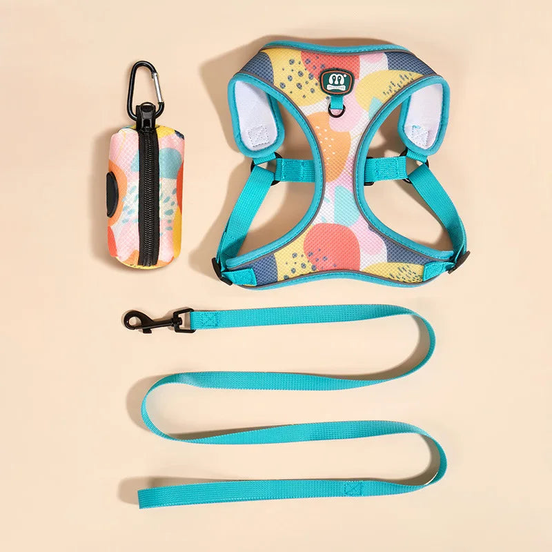 Set Love Heart Adjustable Harness