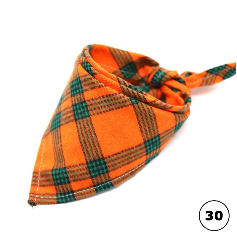 Plaid Cotton Bandana