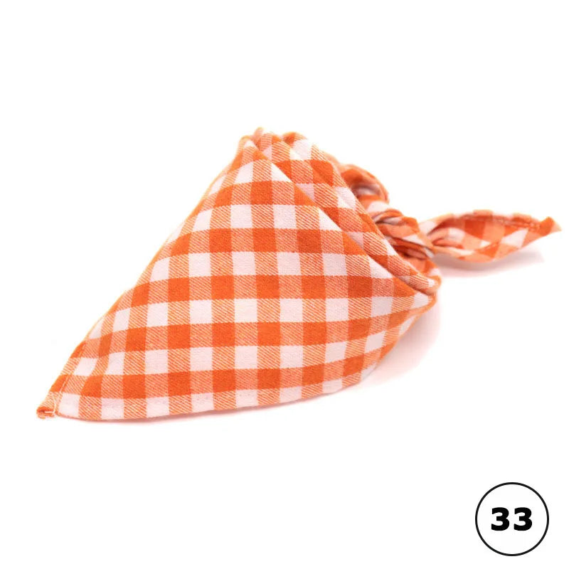 Plaid Cotton Bandana