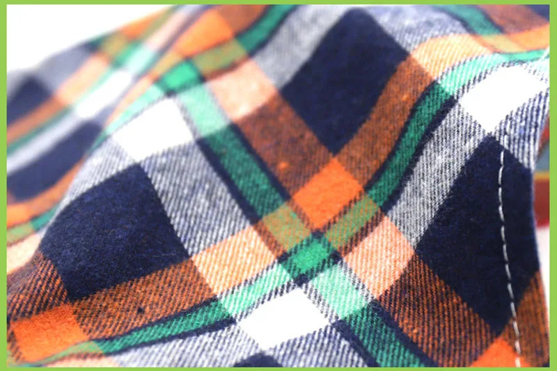 Plaid Cotton Bandana