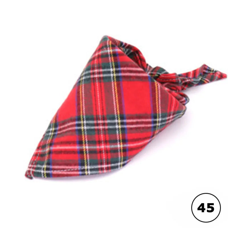 Plaid Cotton Bandana