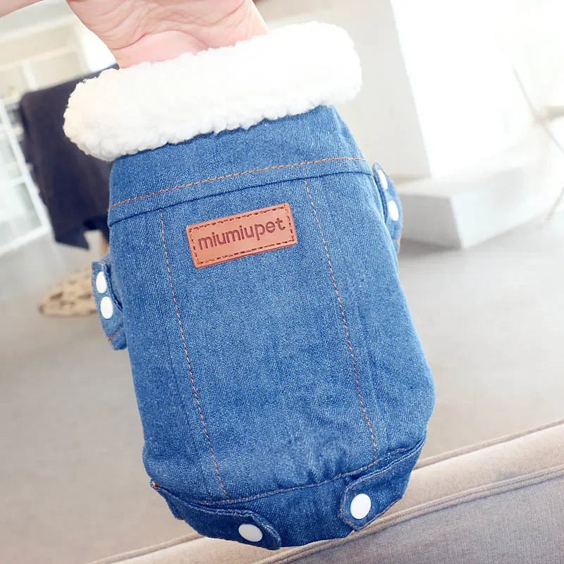 Denim Winter Warm Jacket