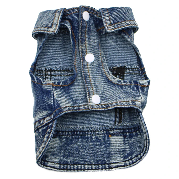 Denim Jacket Towable Sleeveless