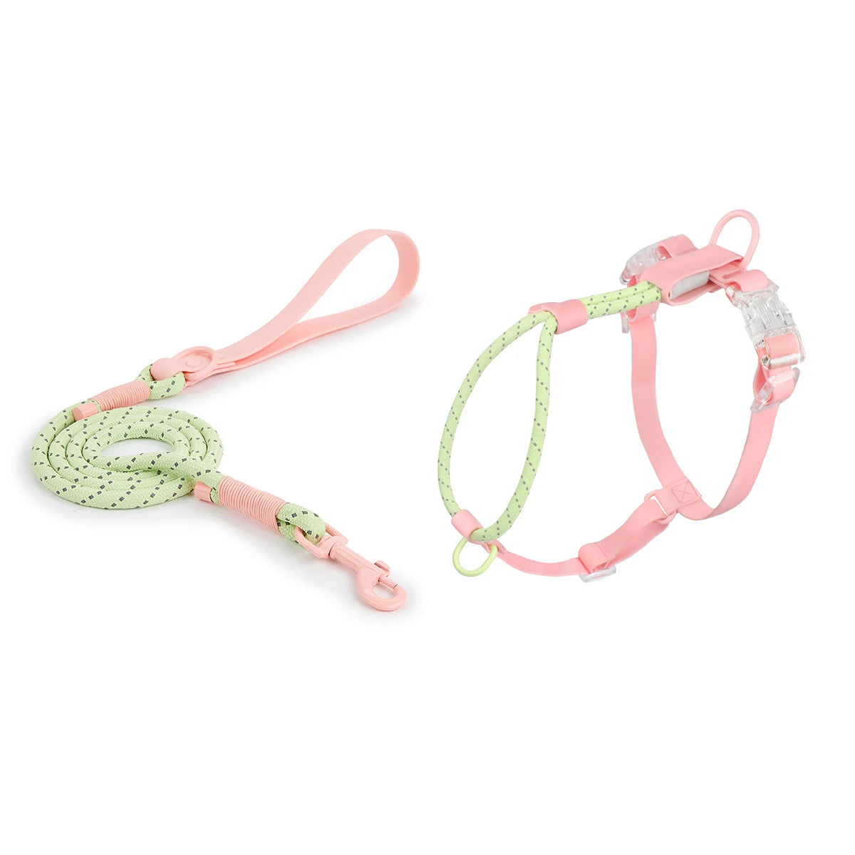 Small And Medium Harness Reflective Nylon Leashes