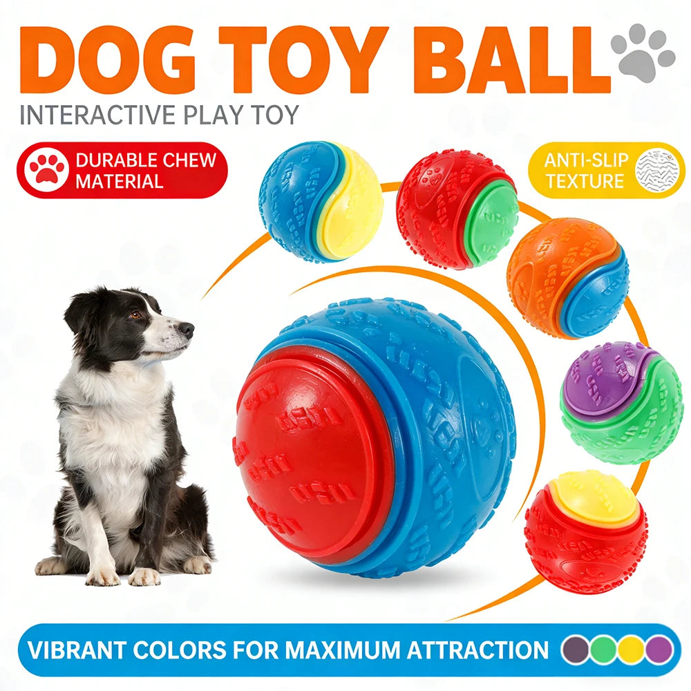 6Pcs Squeaky Balls