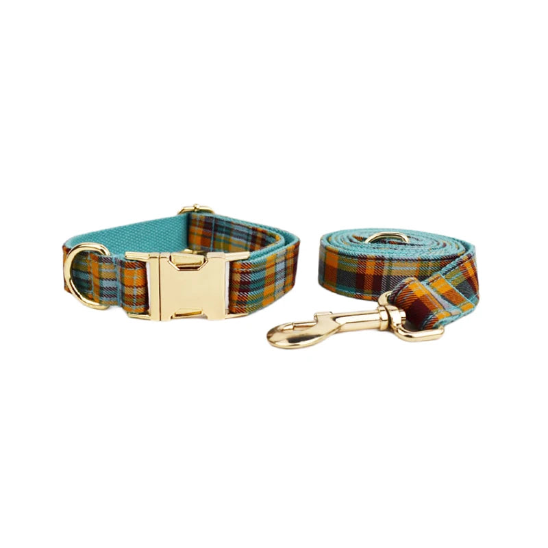 Collar Leash Harness Set Personalized
